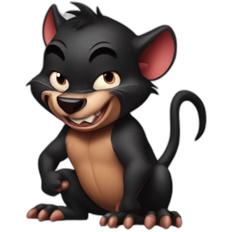 tasmanian devil from looney tunes emoji