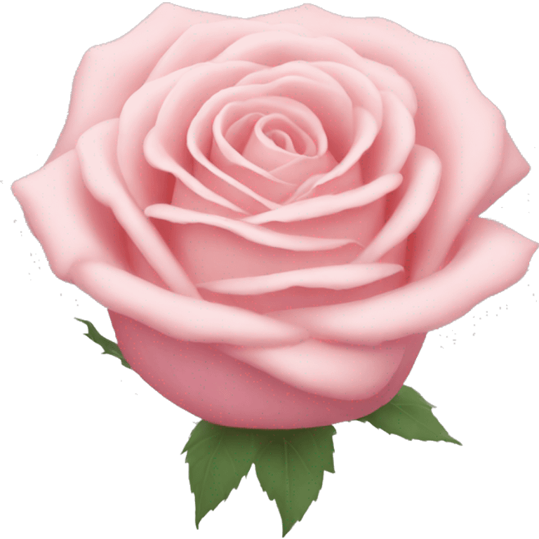 Court pastel rose emoji