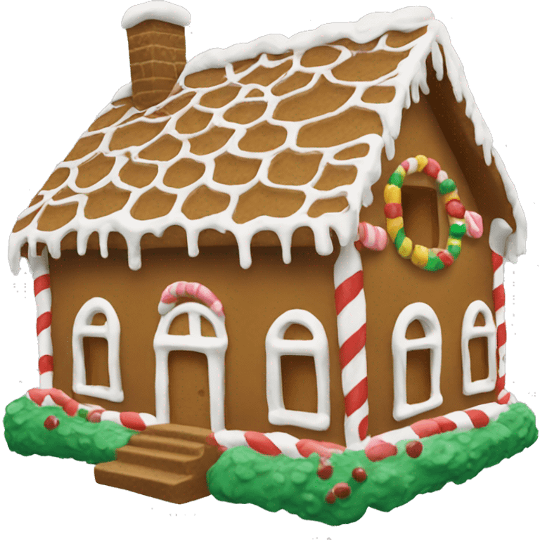 Gingerbread house  emoji