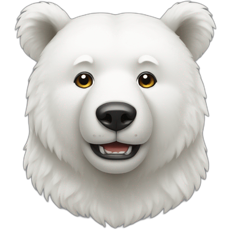 White bear emoji