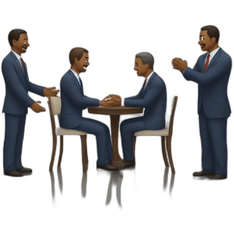 Meeting in Georgia emoji