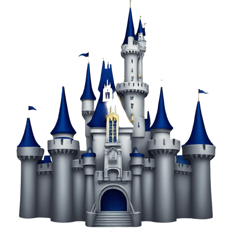 disney mickey castle silhouette emoji