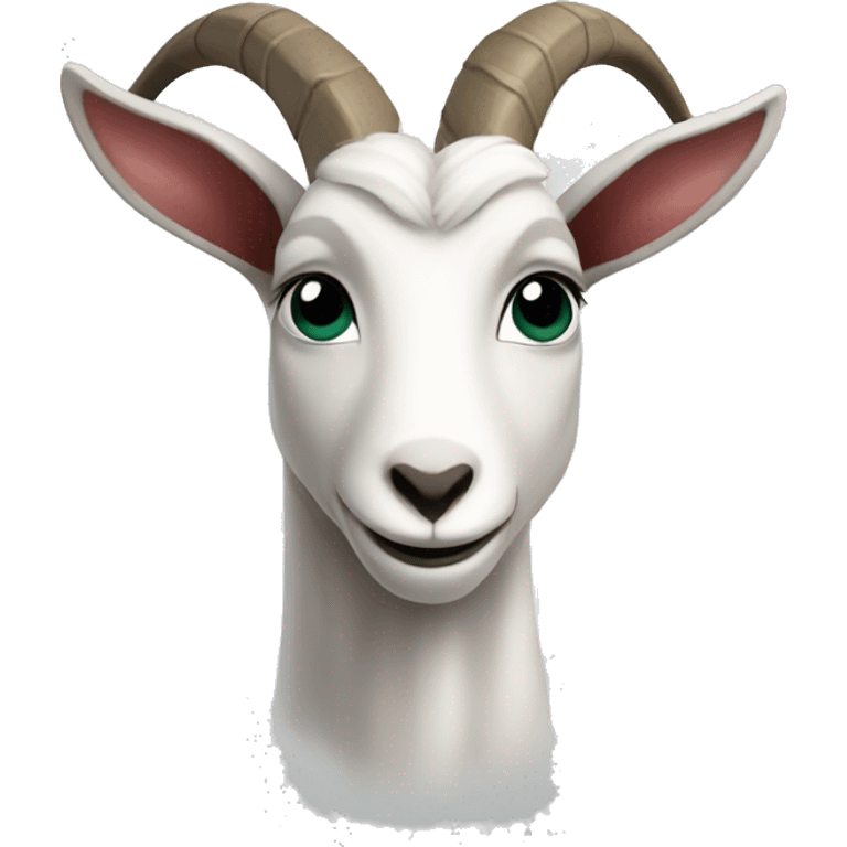 a cring goat emoji