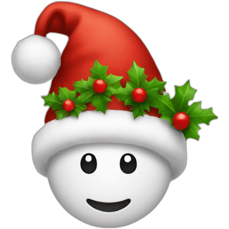 christmas hat emoji