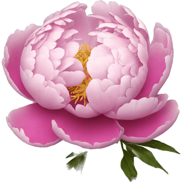 Peony emoji