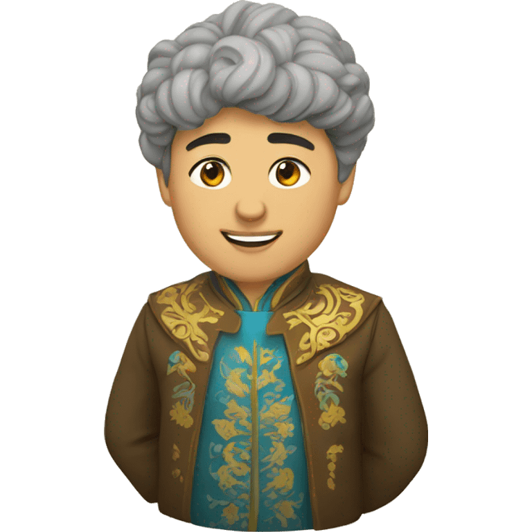 kazakh with beshbarmak emoji