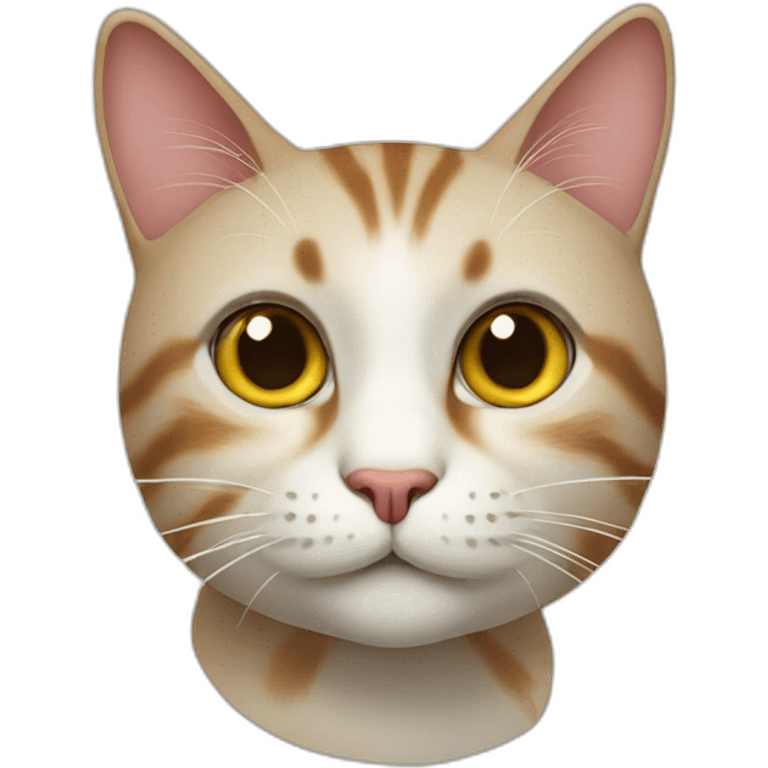 Funny cat emoji