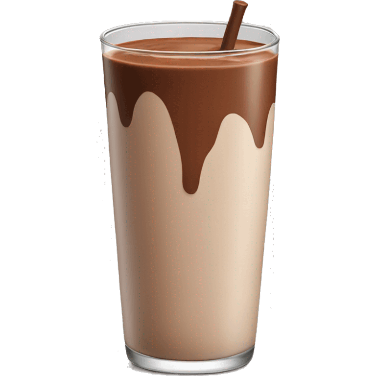 Chocolate milk  emoji