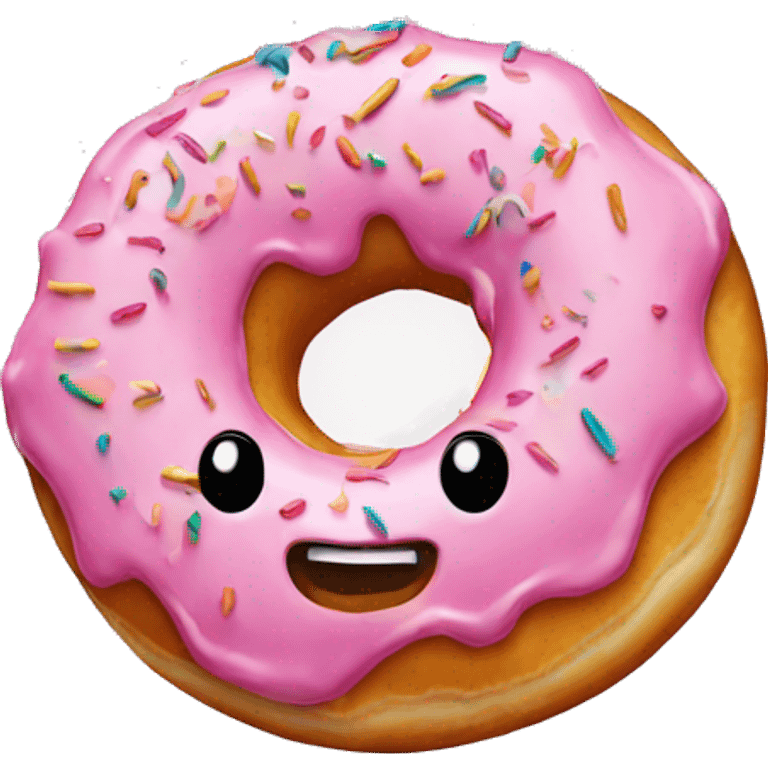 a donut emoji