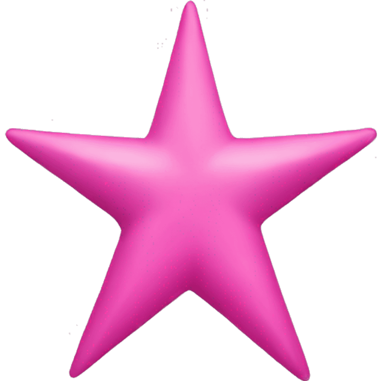 Pink star emoji