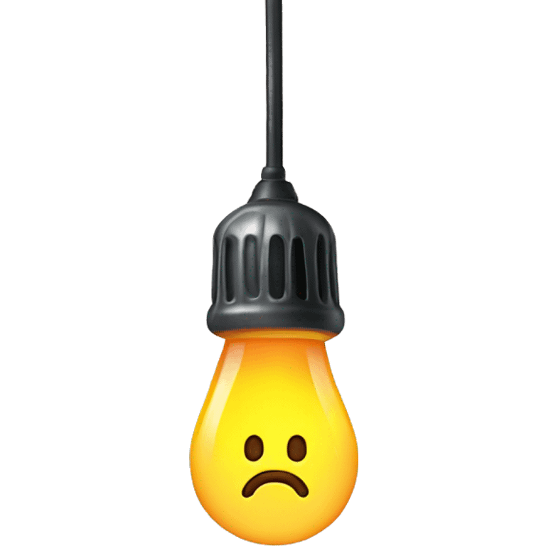 Melting lamp with two lights  emoji