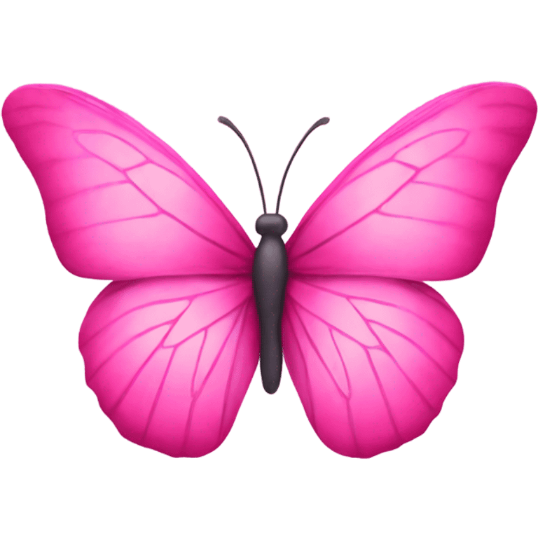 pink butterfly emoji