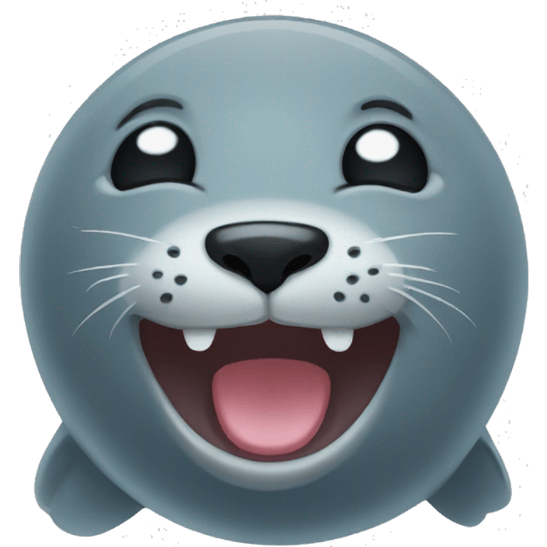 seal displaying emotions emoji