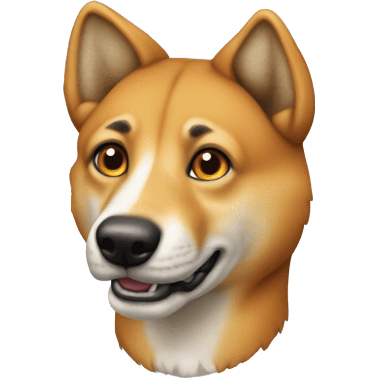 Dingo dog emoji