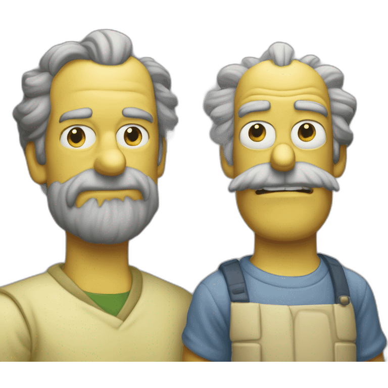 homer-griffin-and-peter-simpson emoji