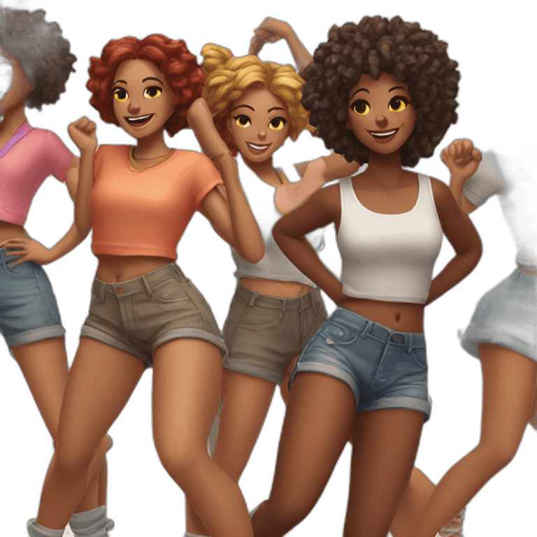 vibe-dance-happiness-rhythm-girls emoji