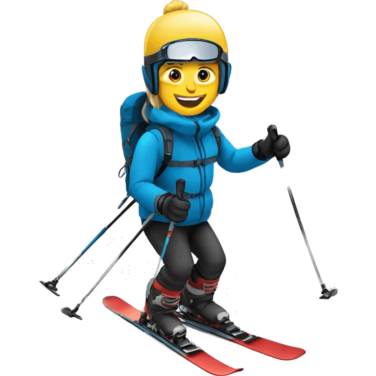 skier norway emoji