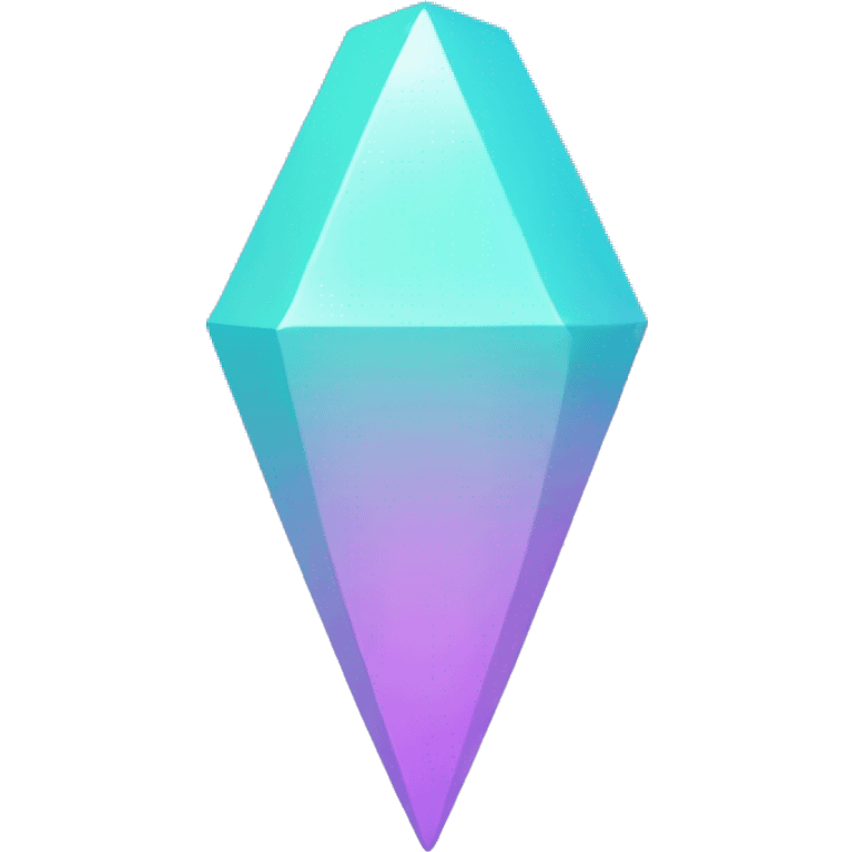 Pastel blue plumbob sims emoji