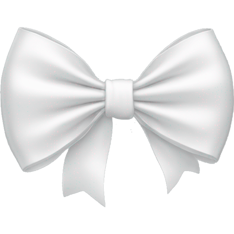 white bow  emoji