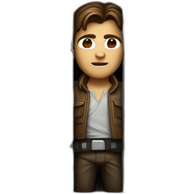 Han Solo in carbonite emoji