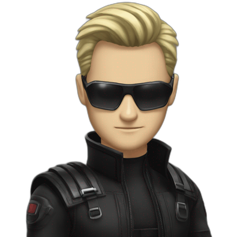 Wesker as blade emoji