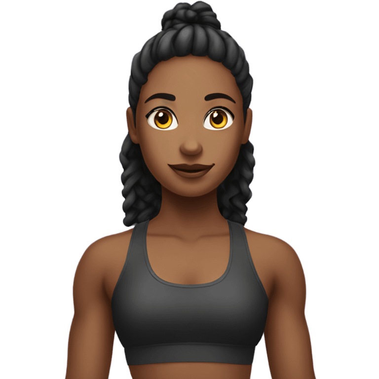 Gym girl emoji