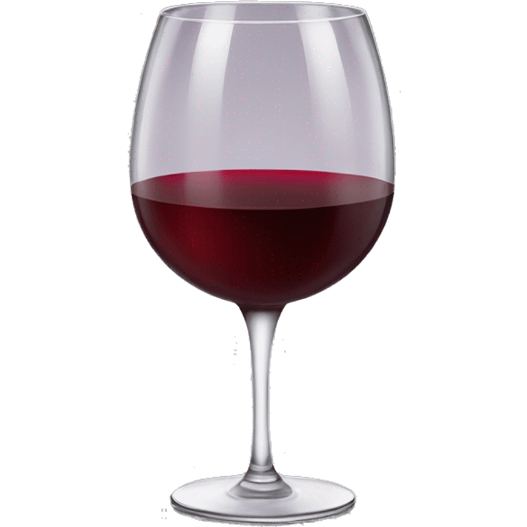 Red wine glass emoji