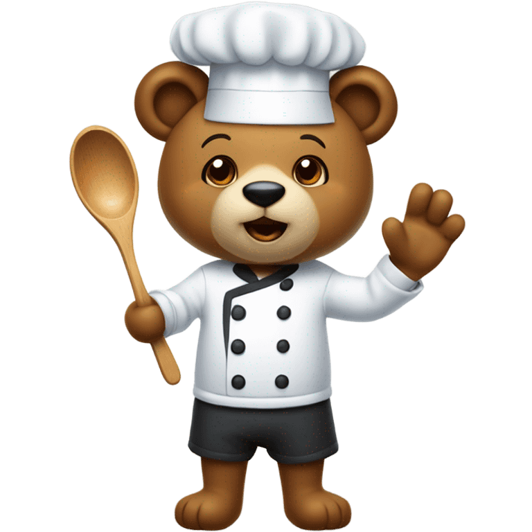 Chef bear emoji