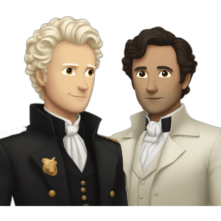 crowley and aziraphale emoji