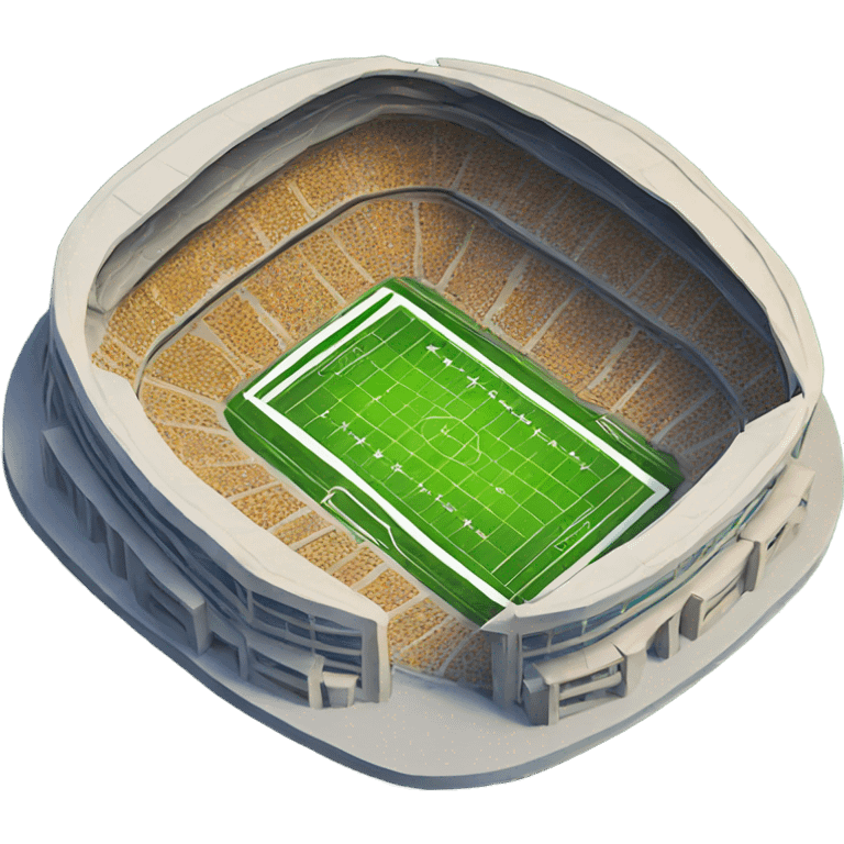 Football stadium  emoji