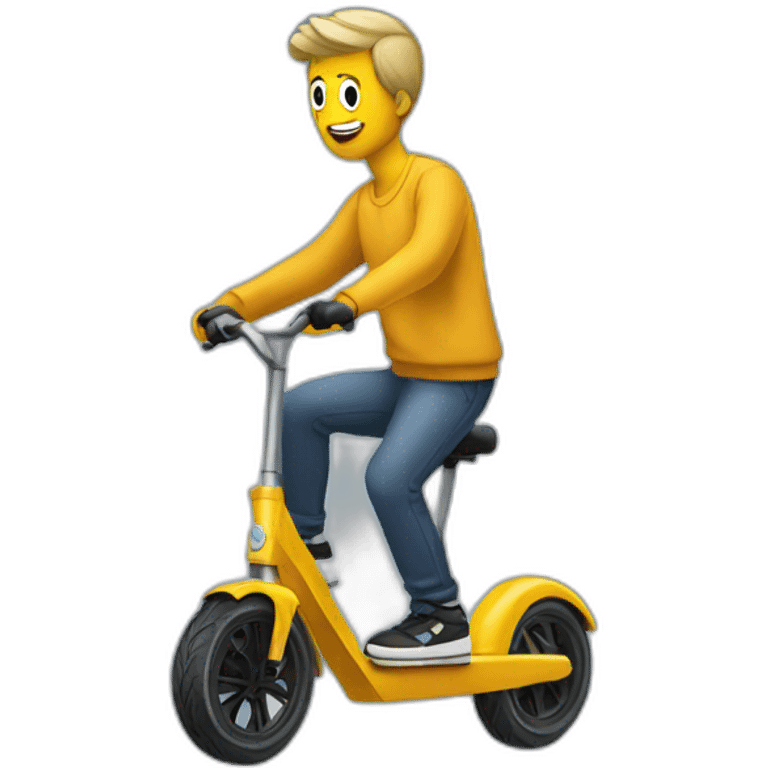 Trottinette freestyle emoji