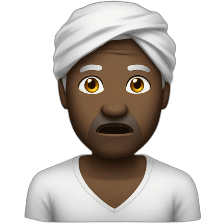 sudanese angry man emoji