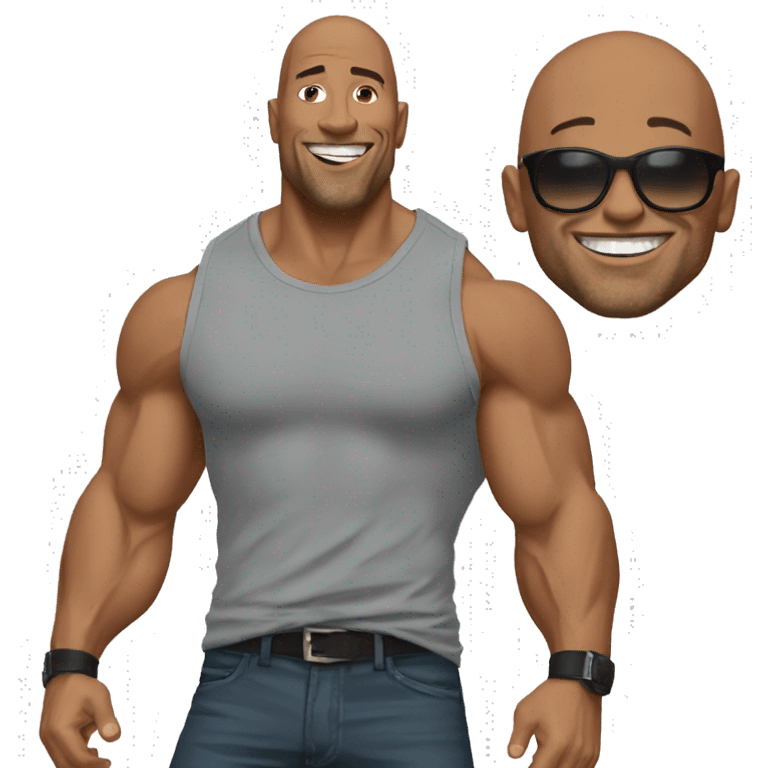 The rock lechant des cerises emoji