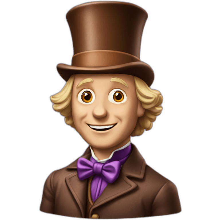 wonka chocolate emoji