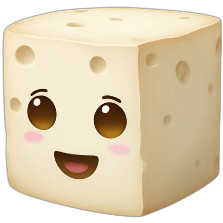 round tofu emoji