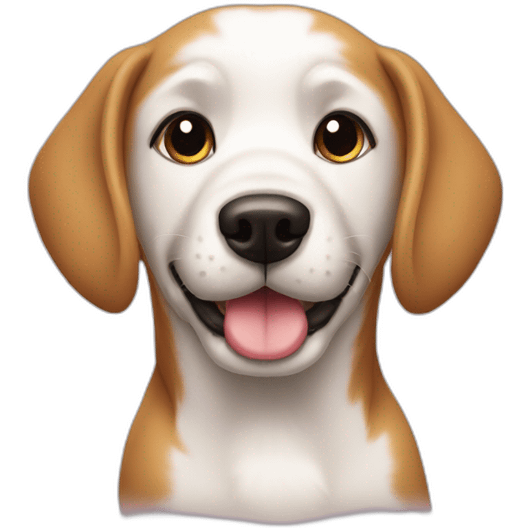 i love my doggie emoji