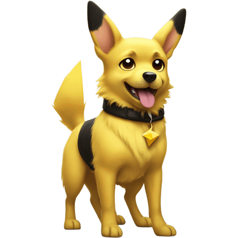 dog pikachu emoji