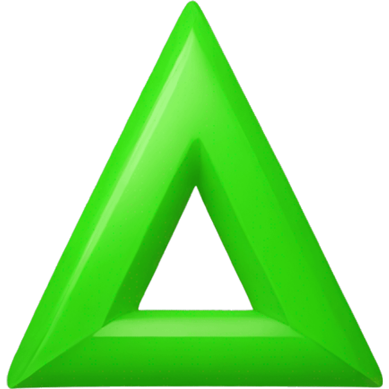 green triangle pointing up emoji