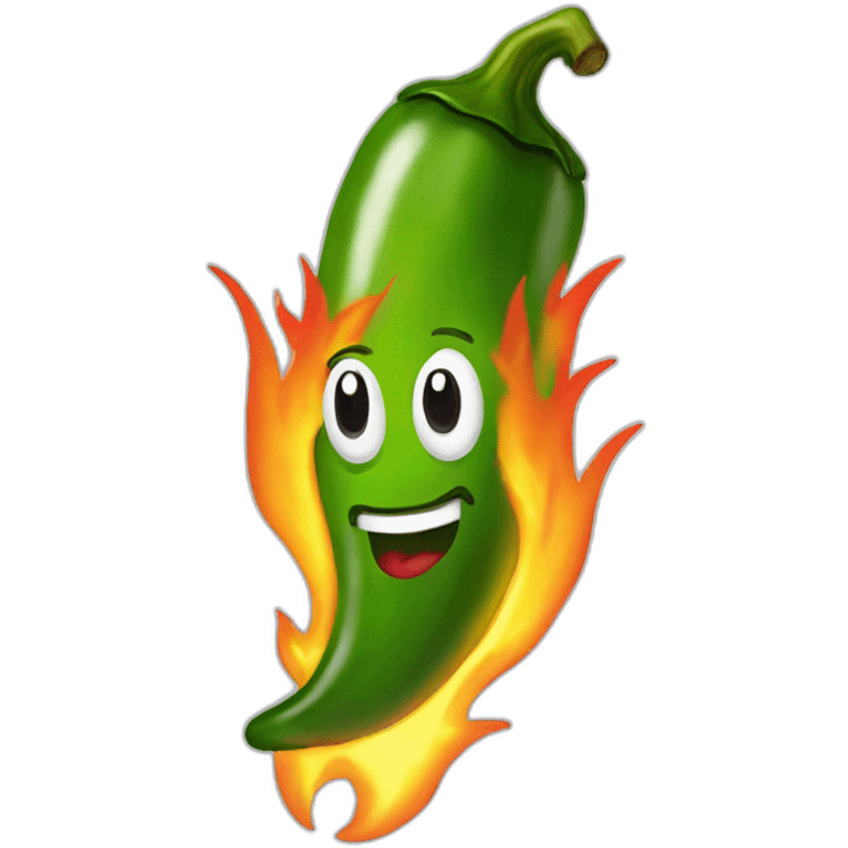 JALAPENO IN FLAMES emoji