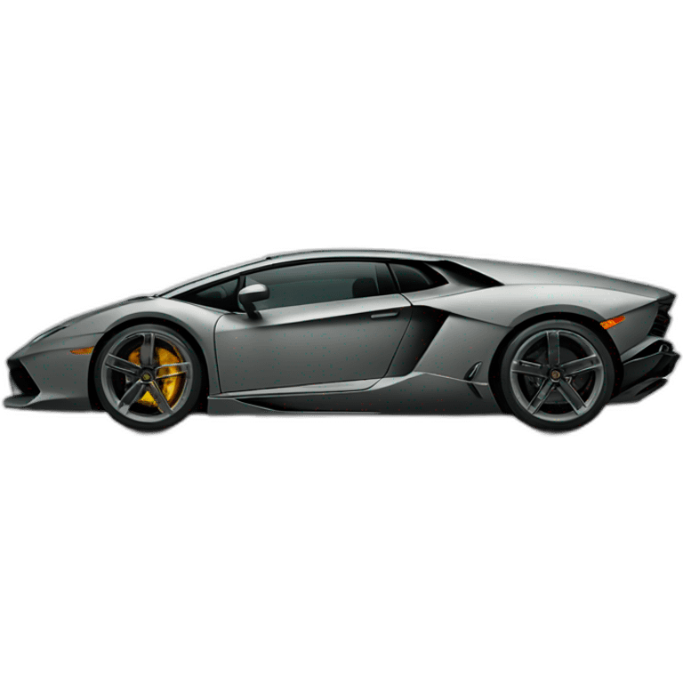 Lamborghini sport car emoji