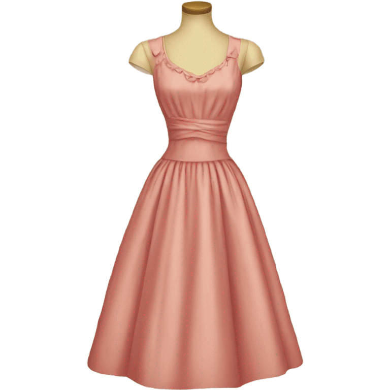 vintage dress emoji