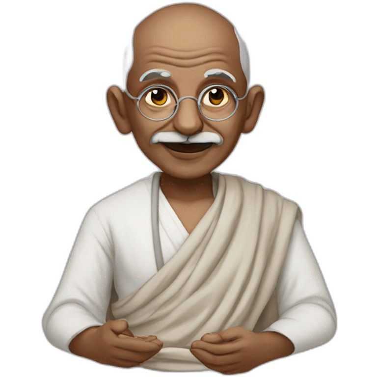 Gandhi emoji