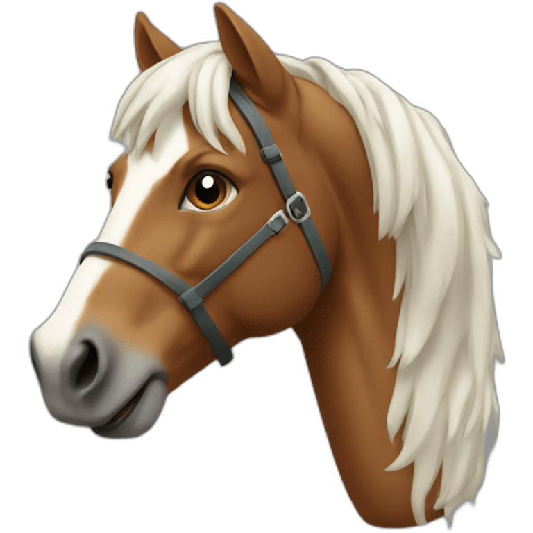 cheval qui saute emoji