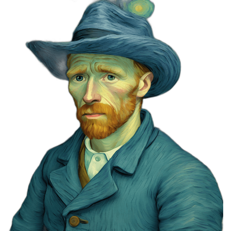 van-gogh-without-ear emoji