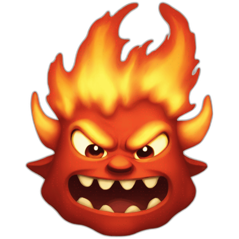 Fire-demon emoji