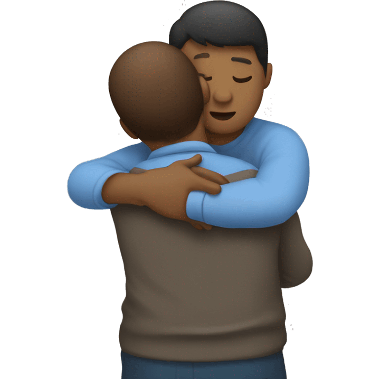 Person being hugged emoji