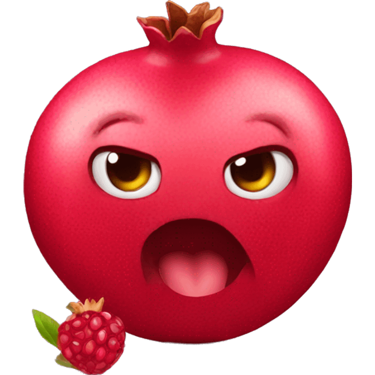 pomegranate emoji emoji