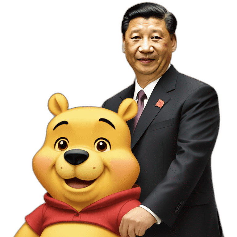 xi jinping winnie the pooh emoji