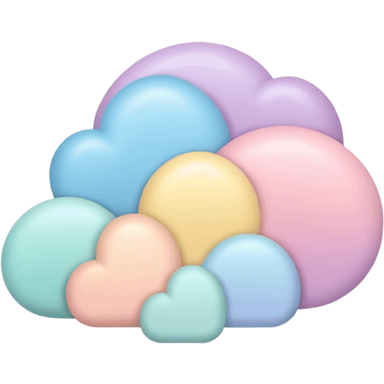 dream pastel color emoji