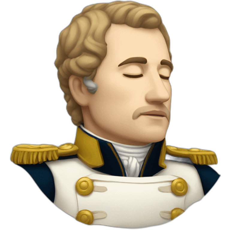 Napoléon sleeping emoji